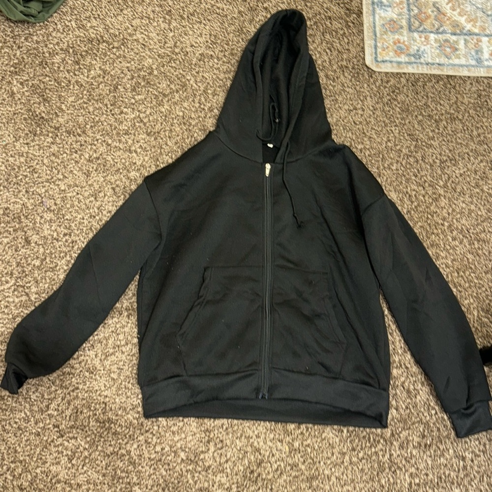 black zip up!
